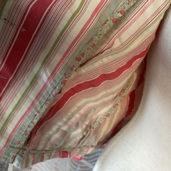 NWT CAbi Seersucker Striped Blazer Jacket Women’s 6 “An American In Paris” - Picture 6 of 10